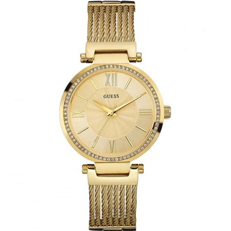 gold guess watch|guess gold watch ladies.